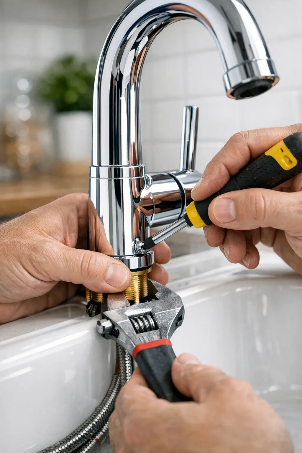 Tap and mixer replacement
