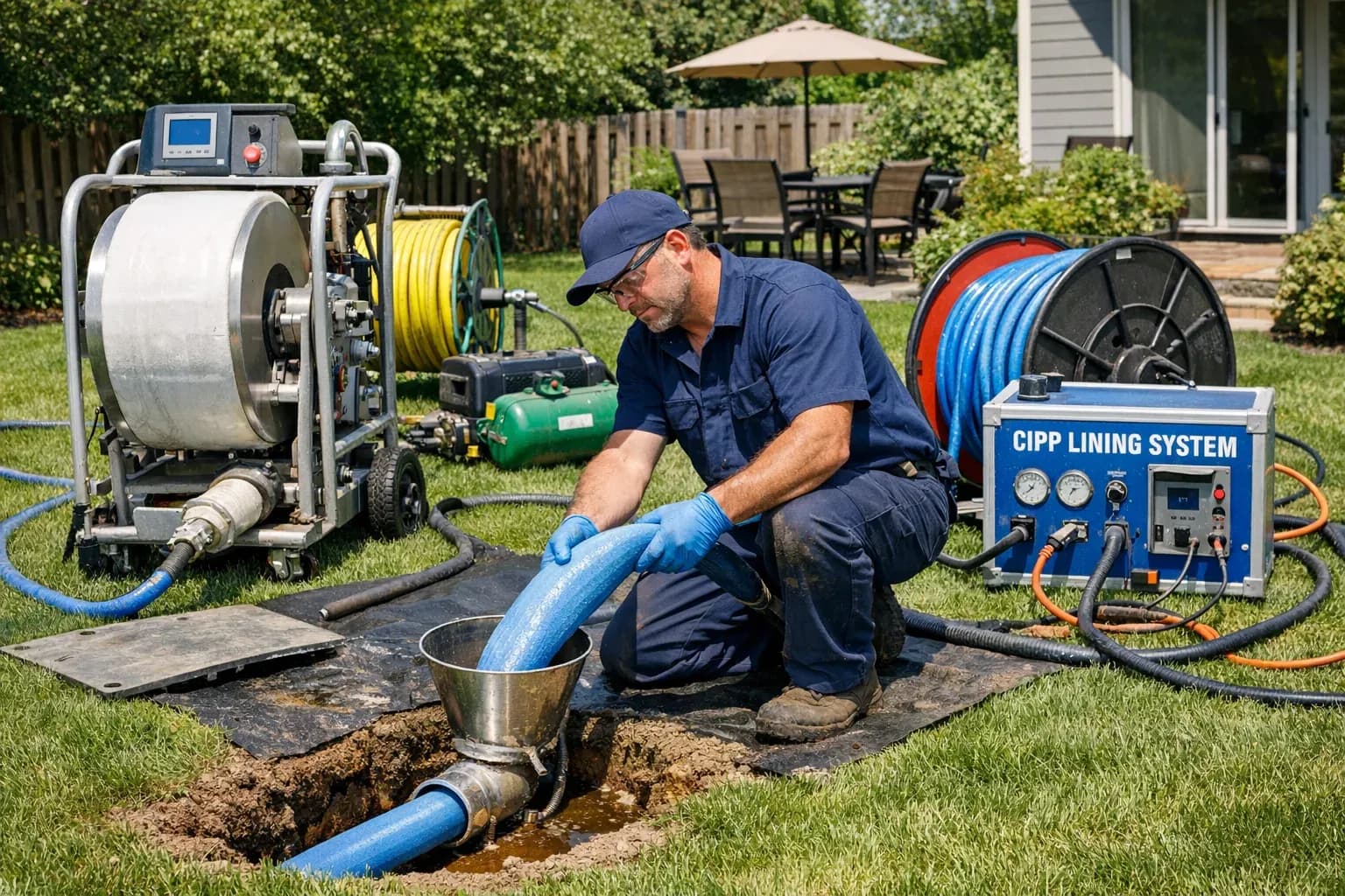 Pipe relining and repair services