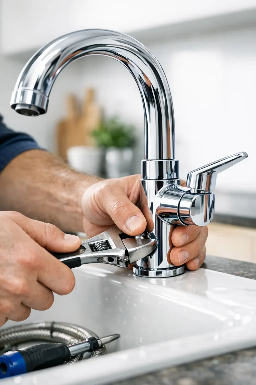Tap and mixer replacement