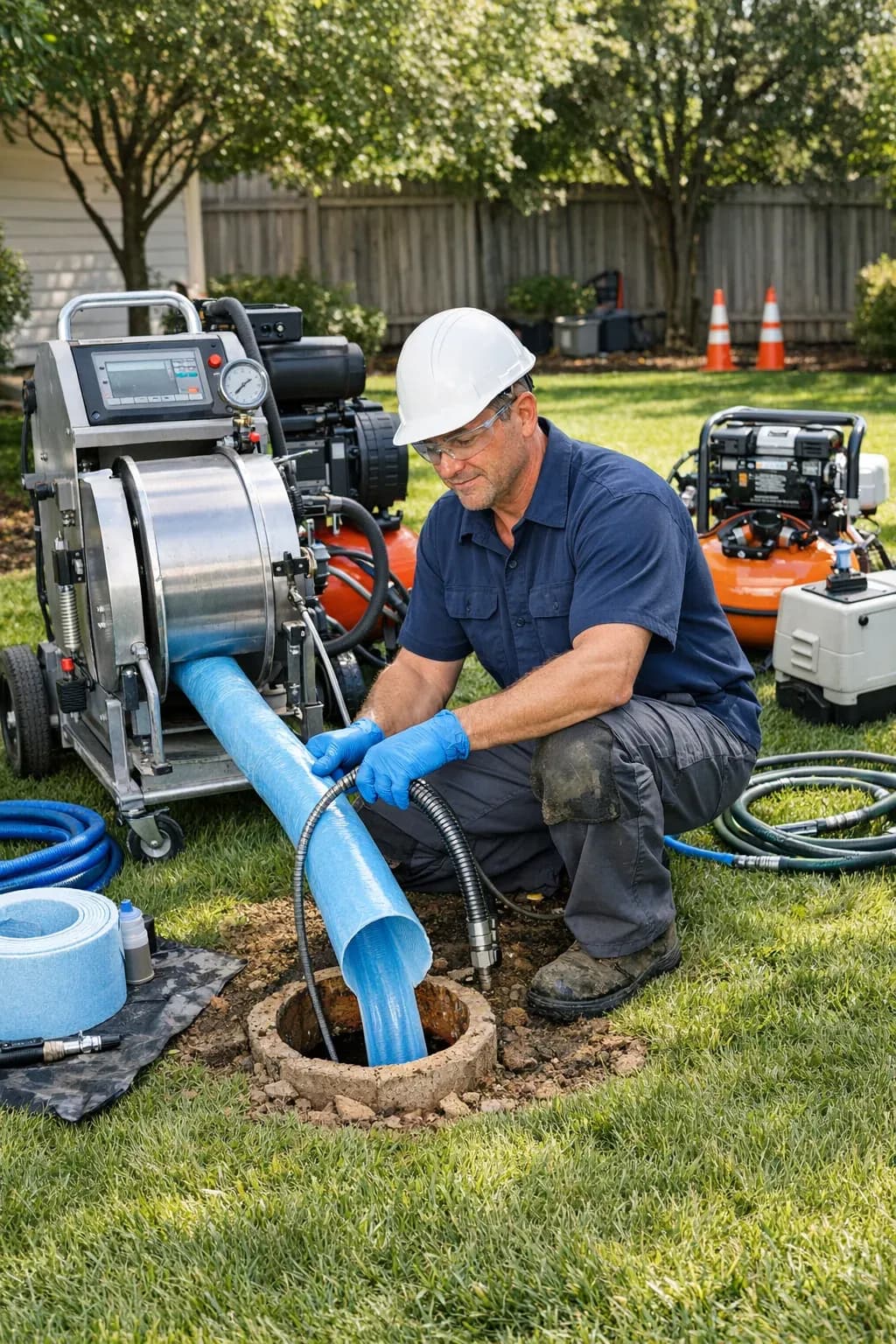 Pipe relining and repair services