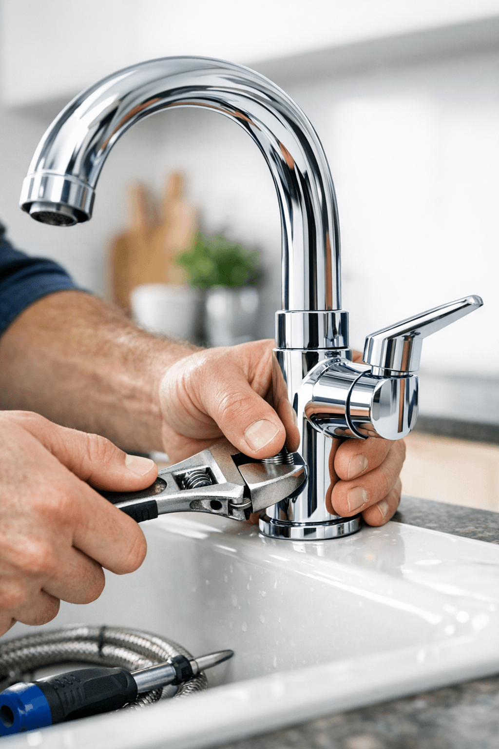 Tap and mixer replacement